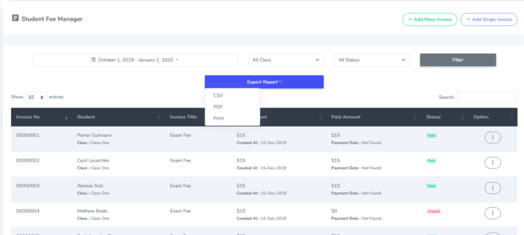 School Management System CMS & Software in Pune